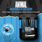 Animal Creatine Monohydrate 300g unflavoured powder scoop