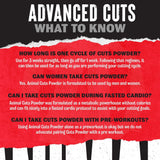 Animal Cuts Fat Burner Supplement 280g ingredients list