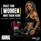Animal Cuts supplement pack showing individual pills