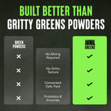 Animal Daily Greens supplement in a lifestyle setting