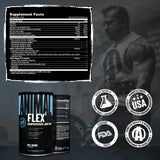 Animal Flex Joint Support Supplement with measuring spoon