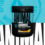 Animal Juiced Aminos side view with nutritional information