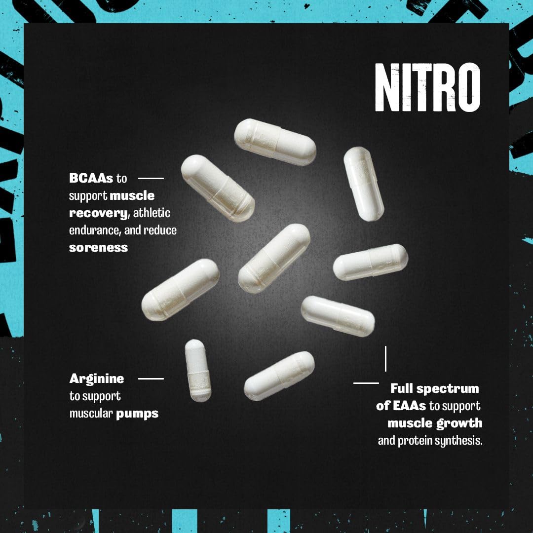 Animal Nitro Essential Amino Acids canister side view