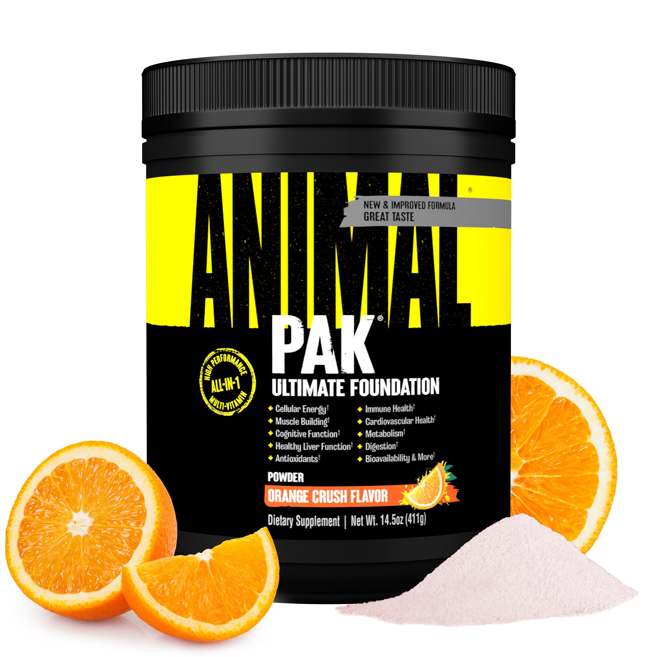 Animal Pak Complete Nutrition Multivitamin front view packaging