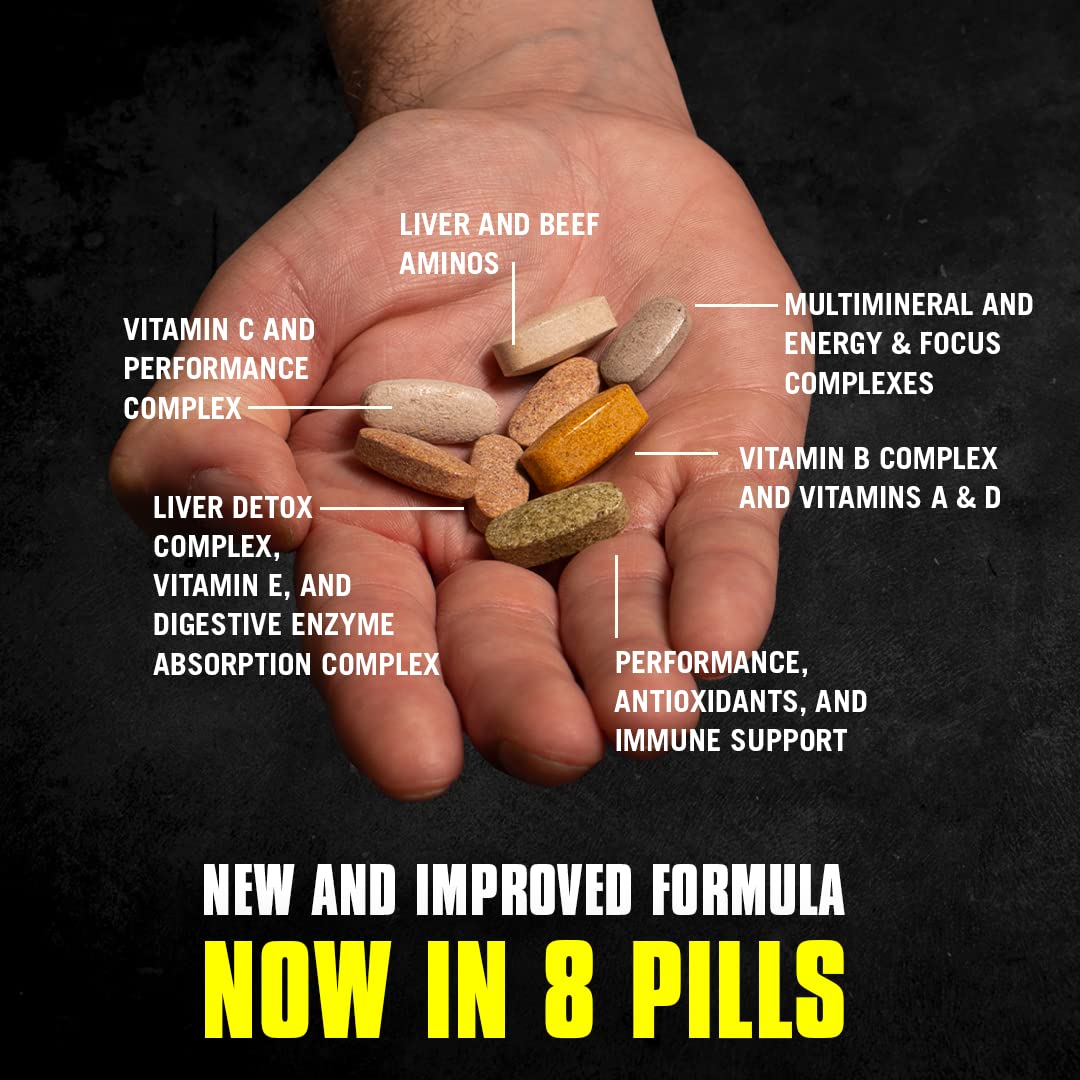 Animal Pak supplement in a gym setting