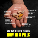 Animal Pak supplement in a gym setting
