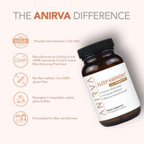 ANIRVA Sleep Harmony supplement bottle back view