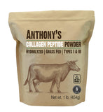 Anthony's Collagen Peptide Hydrolysate 454g front view