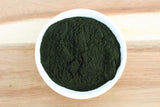 Anthony's Organic Chlorella Powder sprinkled on a smoothie