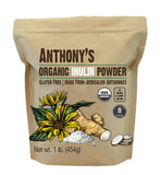 Anthony's Organic Inulin Powder 454g front view