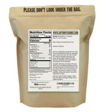 Anthony's Organic Inulin Powder packaging side view
