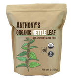 Anthony's Organic Nettle Leaves 454g front view packaging