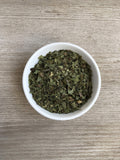 Anthony's Organic Nettle Leaves 454g in a tea preparation setting