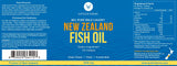 Antler Farms New Zealand Fish Oil 200g back view