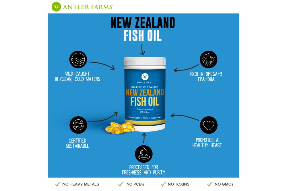 Antler Farms New Zealand Fish Oil ingredients list