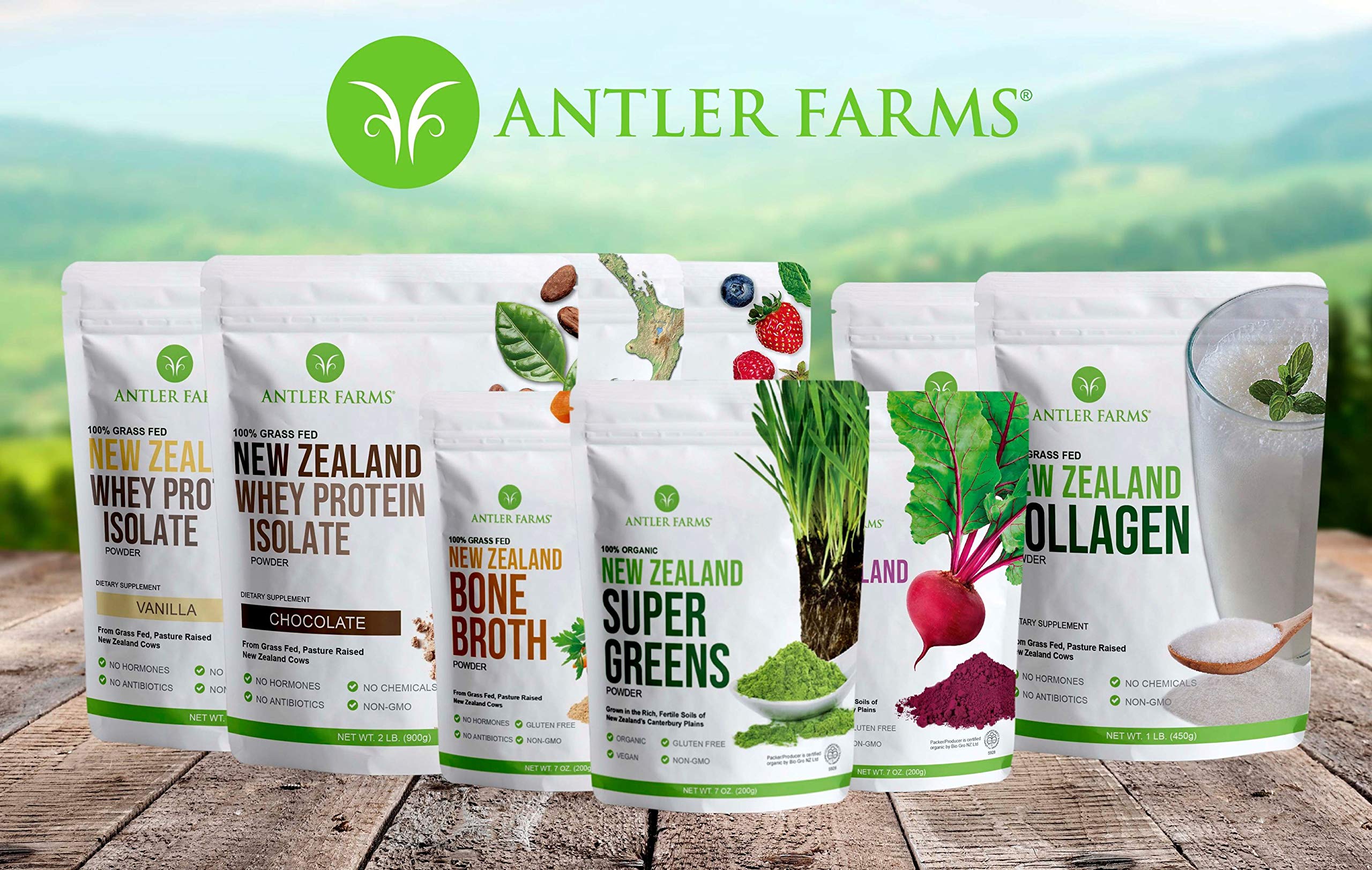 Antler Farms New Zealand Fish Oil product dimensions