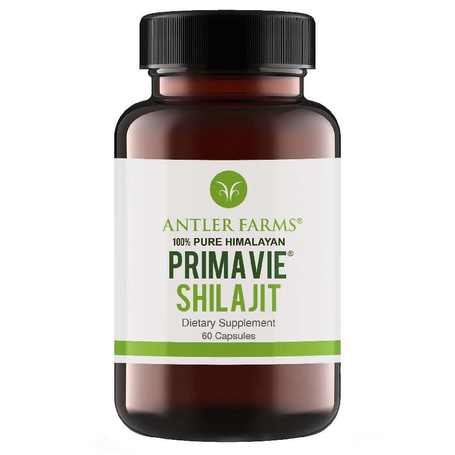 Antler Farms PrimaVie Shilajit 100% Pure 43g front view