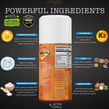 AnuMed International Vitamin D3 + K2 Cream 57g application on skin