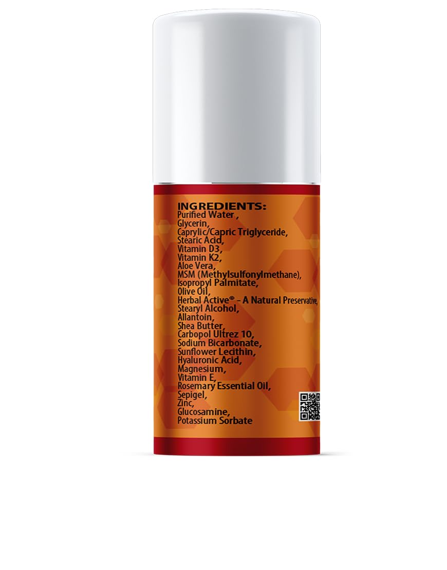 AnuMed International Vitamin D3 + K2 Cream 57g packaging