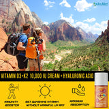 AnuMed International Vitamin D3 + K2 Cream 57g side view