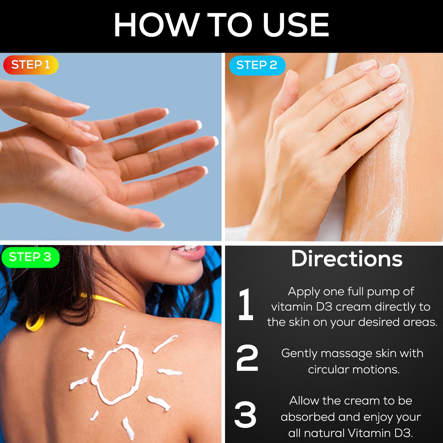 AnuMed International Vitamin D3 + K2 Cream 57g texture close-up