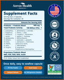 Anven Health Probiotic Supplement 100 Billion CFU 60 Capsules side view