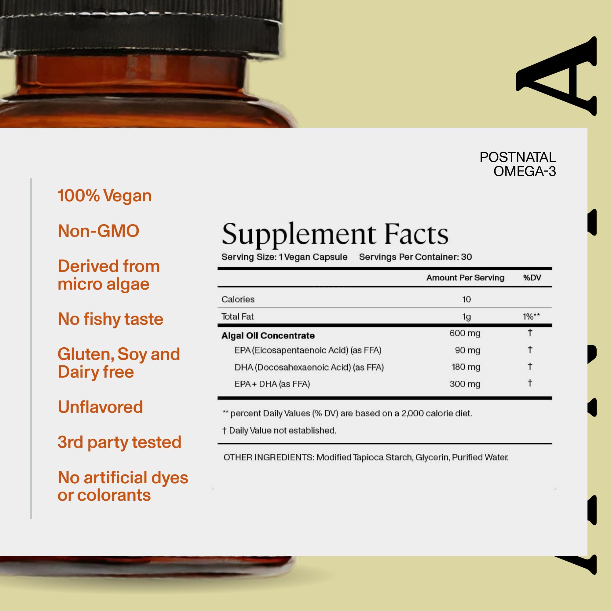 ANYA Postnatal Multivitamin lifestyle scene with mother and baby