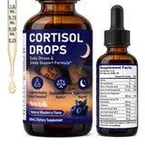 ANYTALK Cortisol Supplements 2 Fl Oz liquid drops front view