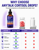 ANYTALK Cortisol Supplements 2 Fl Oz liquid drops lifestyle scene