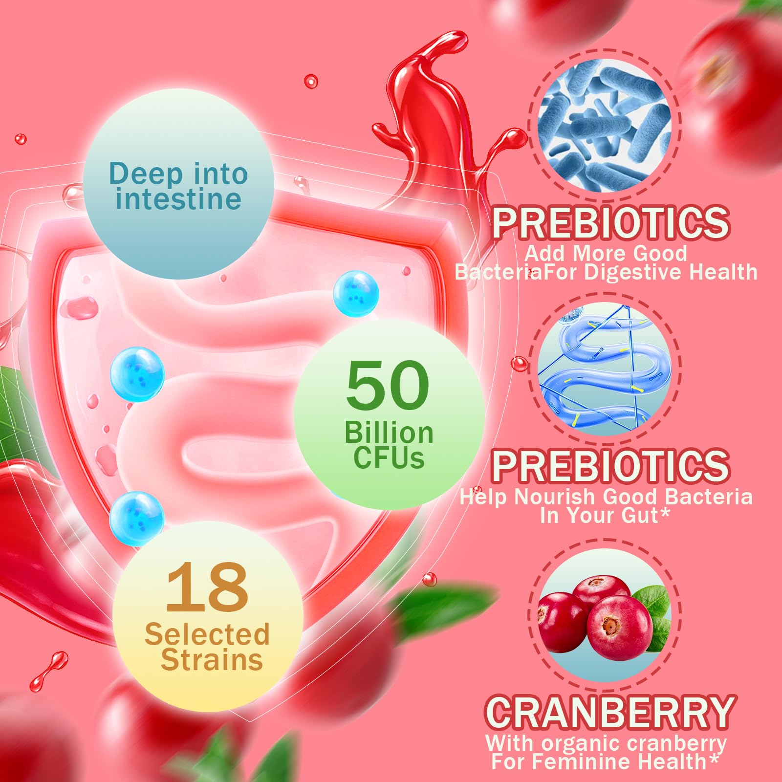 AOLBSPD Feminine Balance Gummies close-up of gummies