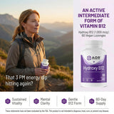 AOR Hydroxy B12 Lozenge packaging with 60 count