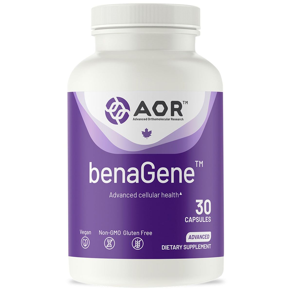 AOR Oxaloacetate 100mg capsules front view