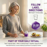 AOR Peak K2 Multivitamin close-up of vegan capsules