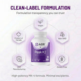 AOR Peak K2 Multivitamin ingredients list