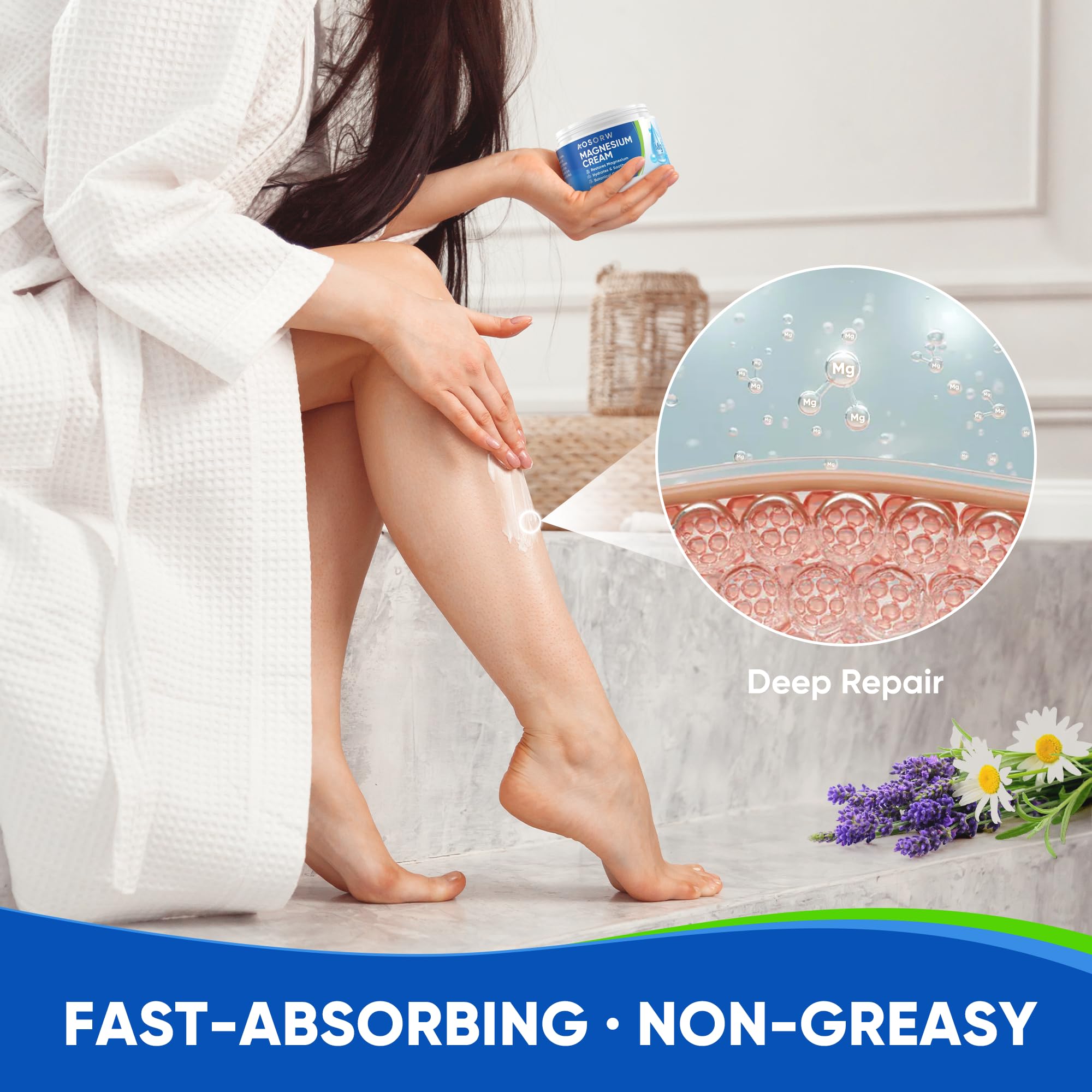 AOSORW Magnesium Cream 191g ingredients list