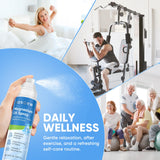 AOSORW Magnesium Spray 181g displayed with other wellness products