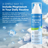 AOSORW Magnesium Spray 181g with Centella Asiatica extract