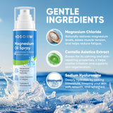 AOSORW Magnesium Spray 222g back view