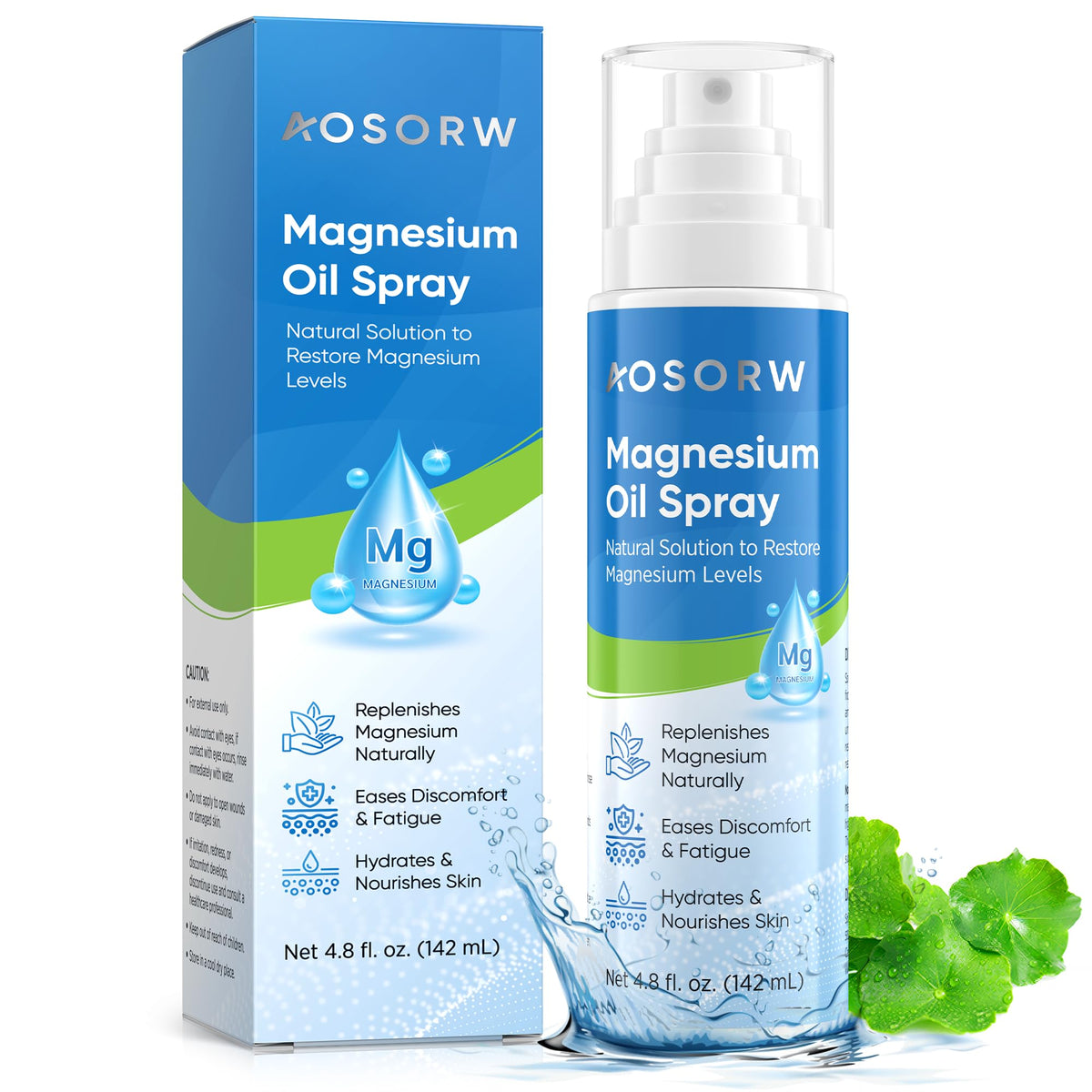 AOSORW Magnesium Spray 222g front view