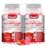 Aouewnk Liposomal Glutathione Gummies front view, berry flavour