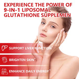 Aouewnk Liposomal Glutathione Gummies serving size displayed