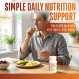 Apetigen Appetite Support Tablets back view with ingredient list