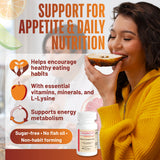 Apetigen Appetite Support Tablets side view showing tablet size