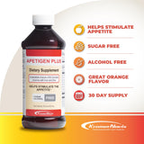 Apetigen-Plus B-Complex Liquid Supplement nutritional information