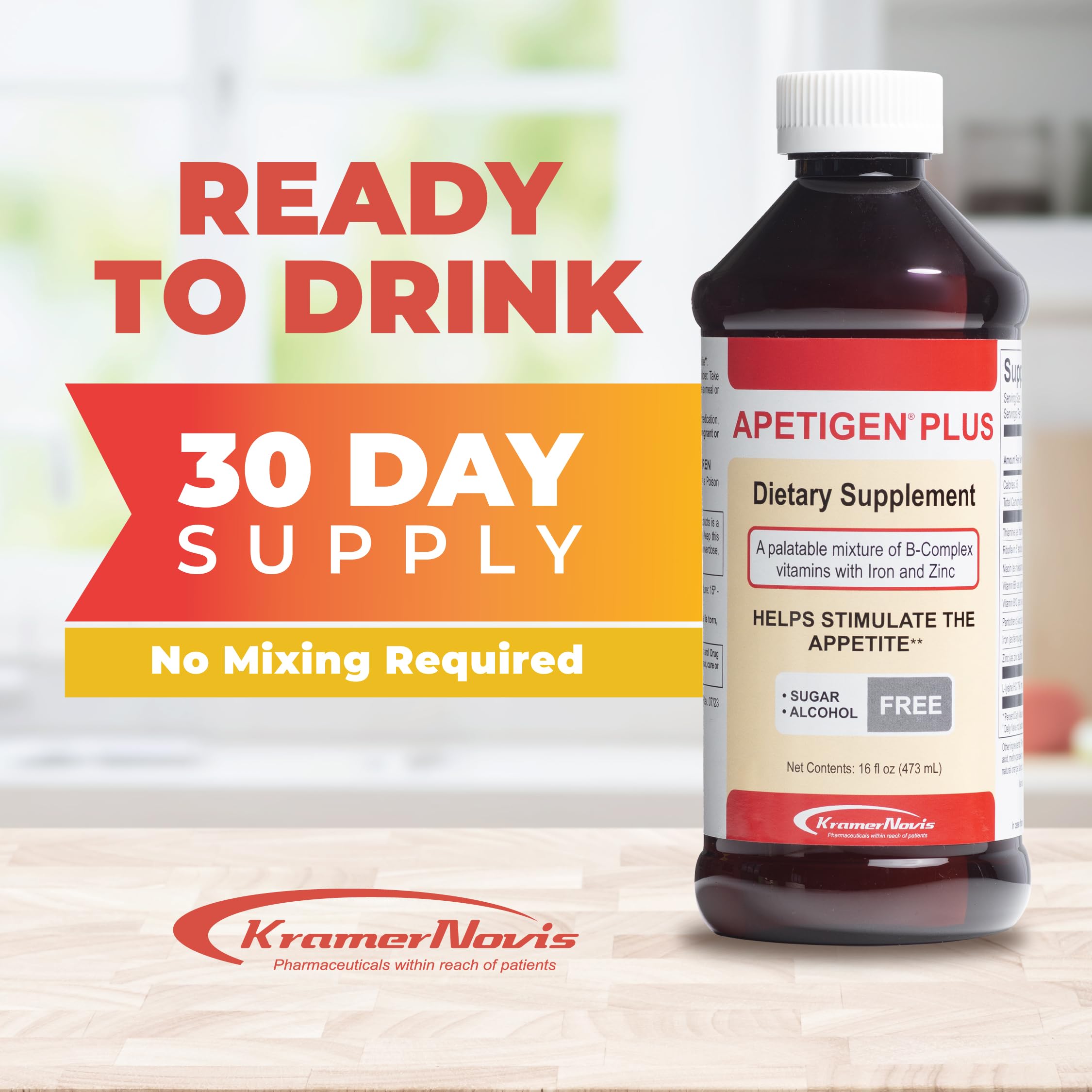 Apetigen-Plus B-Complex Liquid Supplement packaging