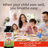 Apetol Liquid Multivitamin for Kids 340g nutrition facts