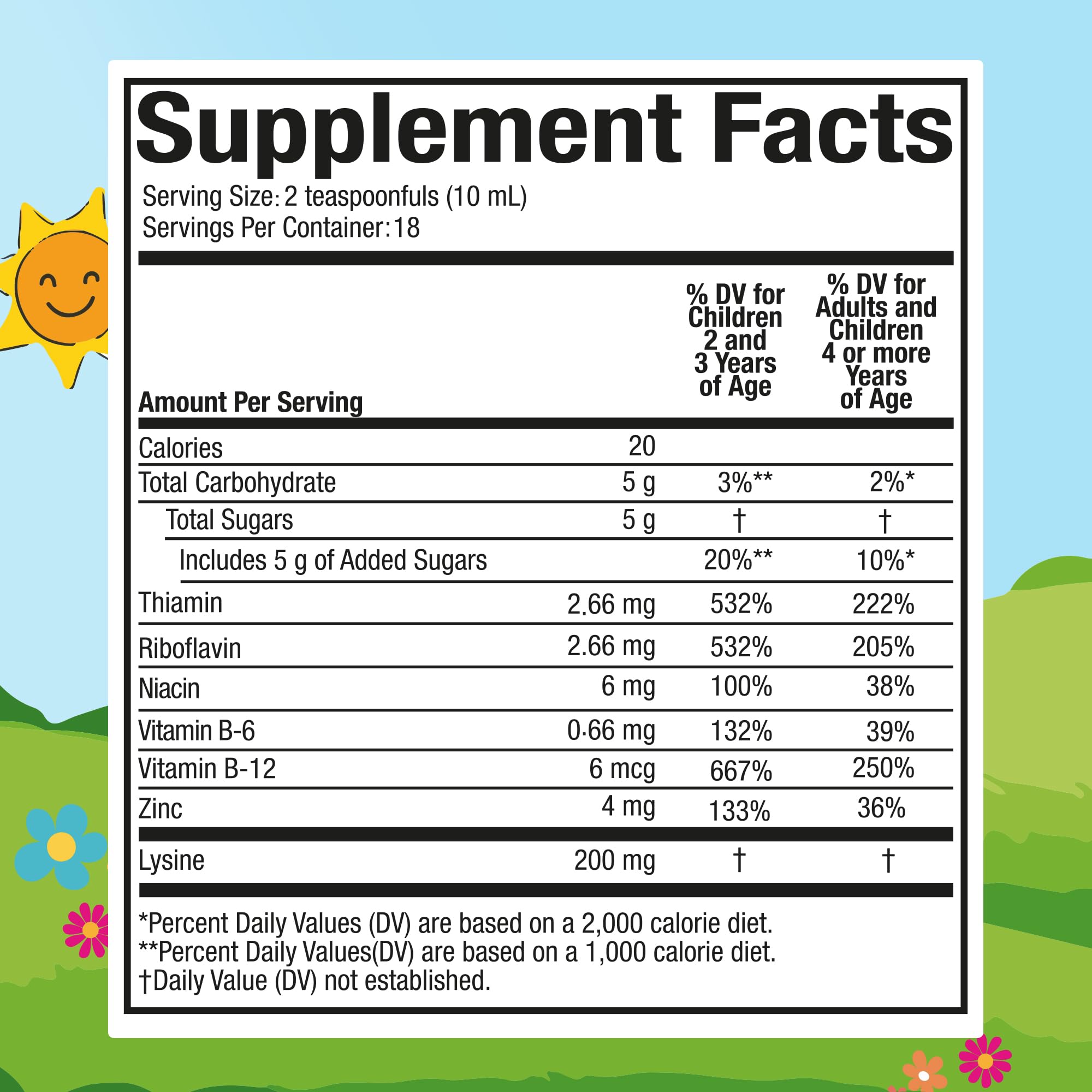 Apetol Liquid Multivitamin for Kids 340g packaging details