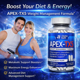 APEX-TX5 Acetyl-L-Carnitine bottle side view