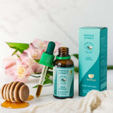 ApisBrasil Green Propolis 82g bottle side view