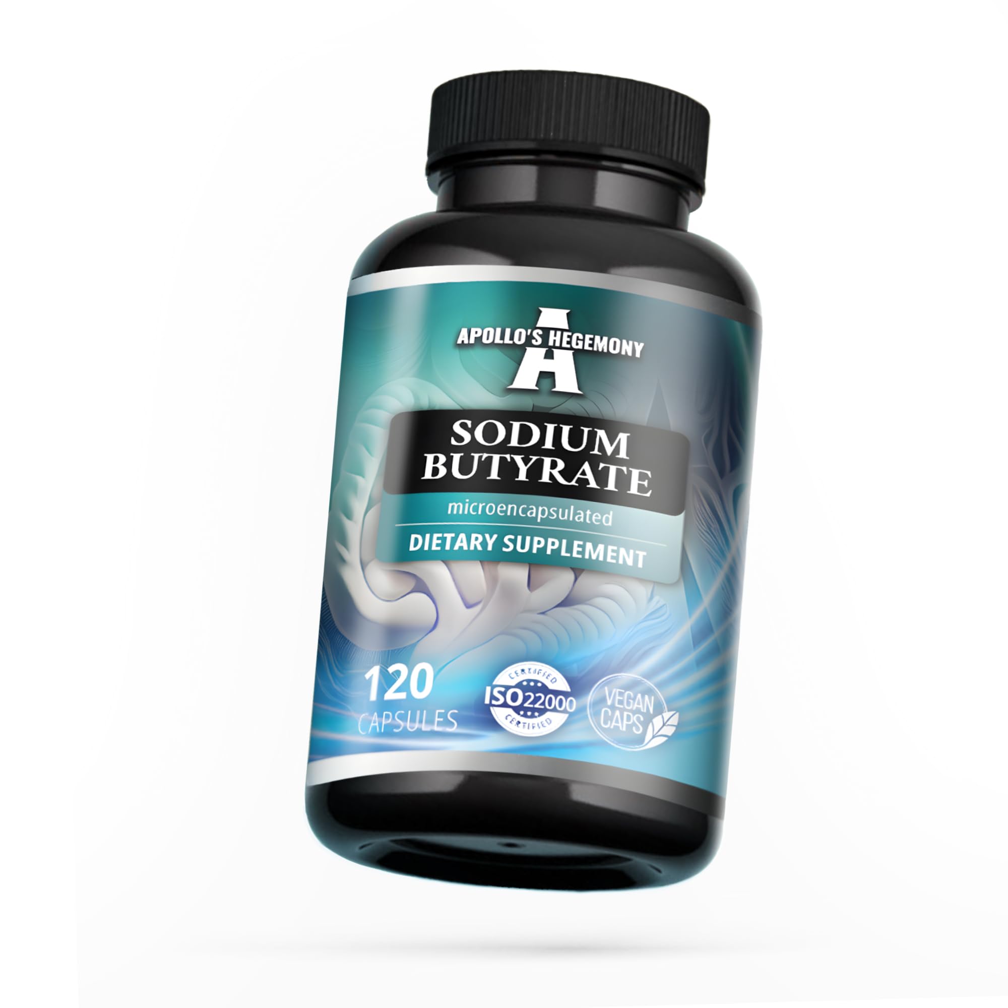 APOLLO'S HEGEMONY Sodium Butyrate supplement front view